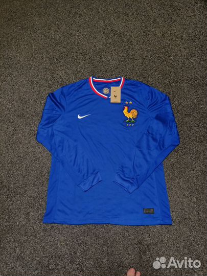 Футбольное джерси сб. Франции с длинным рукавом