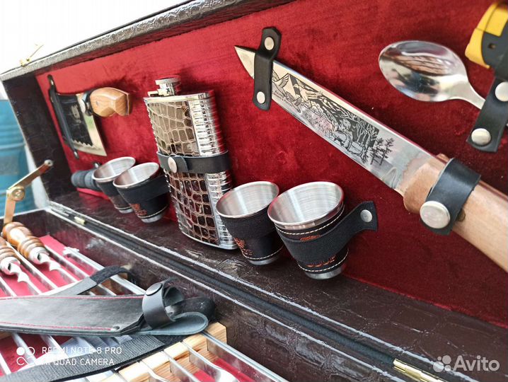 Набор шампуров подарочный N8 