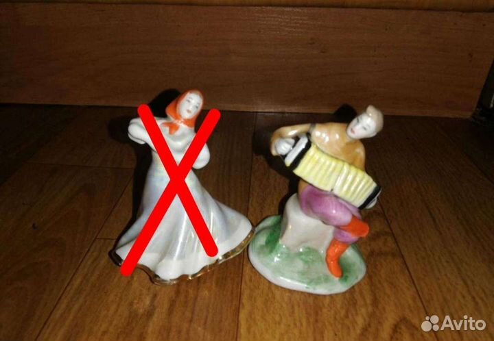 Советские фарфоровые статуэтки