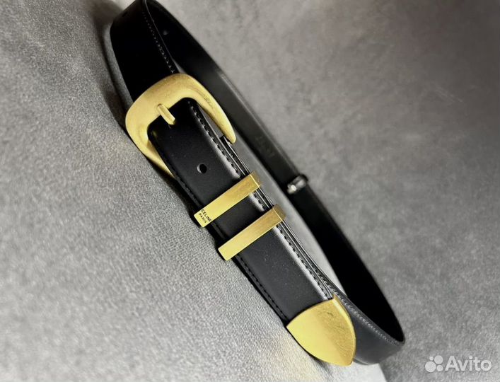 Ремень винтажный натуральная кожа