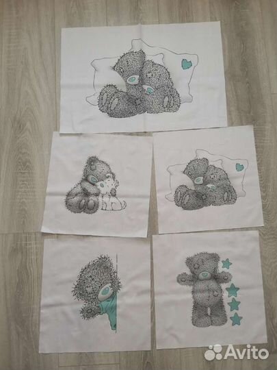 Ткань, панельки, сатин