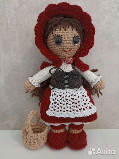 Красная шапочка амигуруми