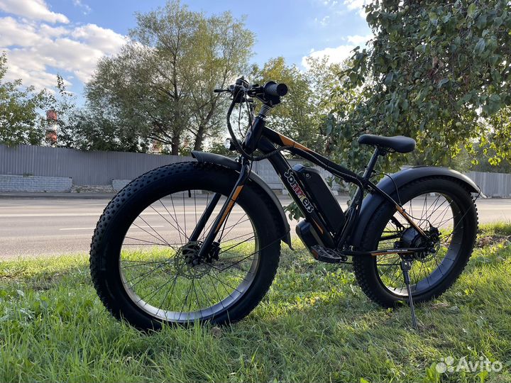 Электровелосипед с повышенной грузоподьемностью
