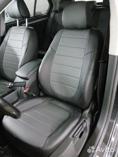 Авточехлы из экокожи Skoda Superb 2 от Автопилот