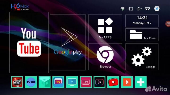 Андроид приставка H96 MAX 2/16 Gb