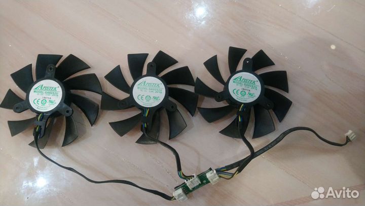 Вентиляторы для видеокарты zotac