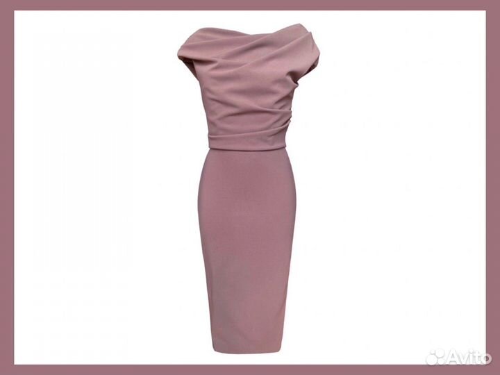 Платье бежевое платье капучино или пыльная роза