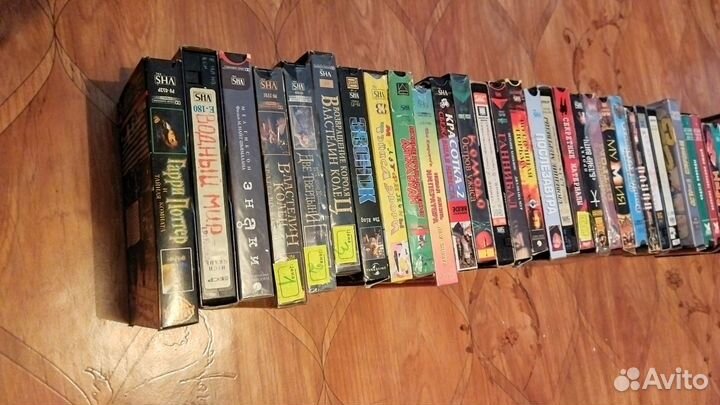 Видеокассеты vhs, поштучно и 