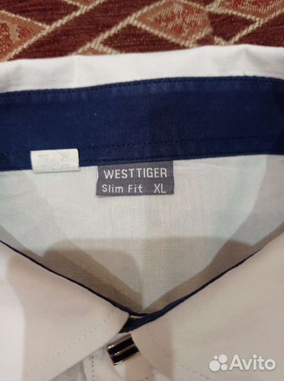 Мужская рубашка белая