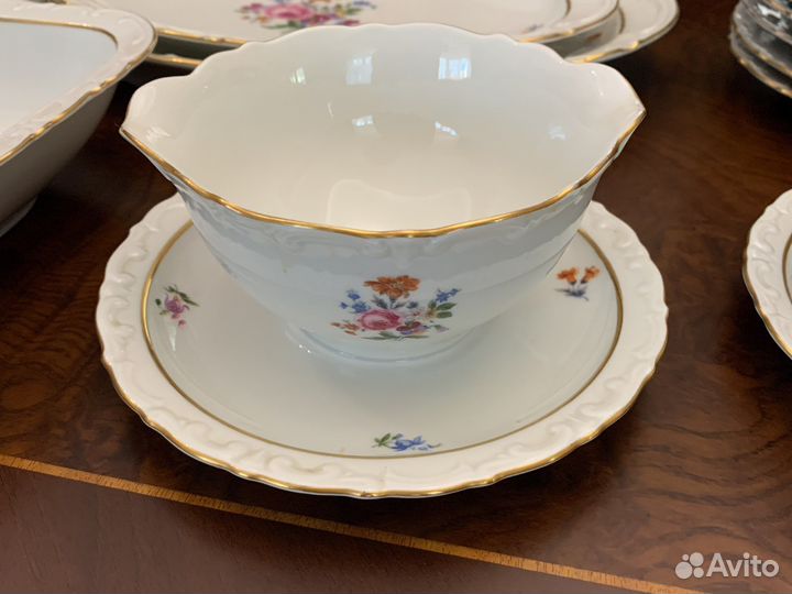 Сервиз столовый kahla (Германия клеймо 39-57 гг.)