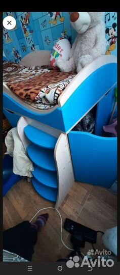 Кровать-чердак новая