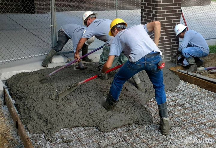 Бетонщики. Вахта