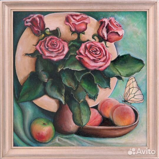 Картина масло холст натюрморт
