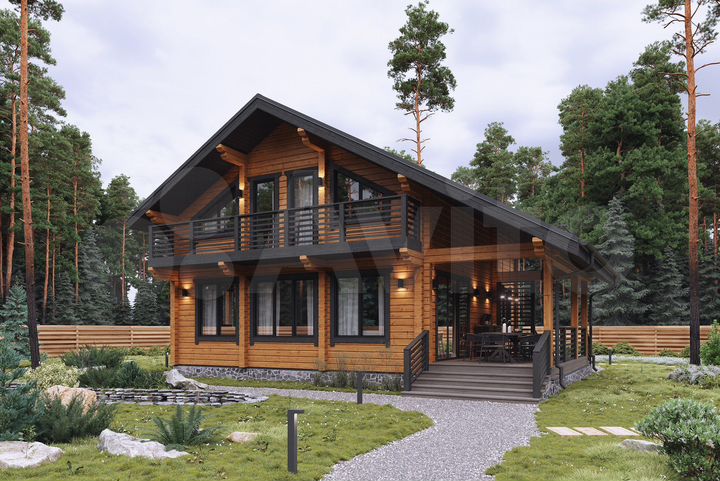 Дом 202 м² на участке 5,5 сот.