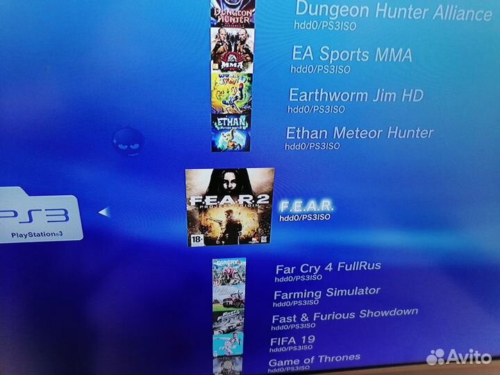 PlayStation 3 slim 320 Gb+2 джоя +91 игра