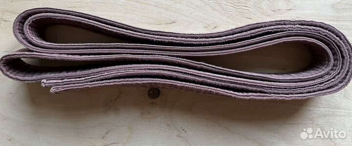 Пояс для восточных единоборств (коричневый)