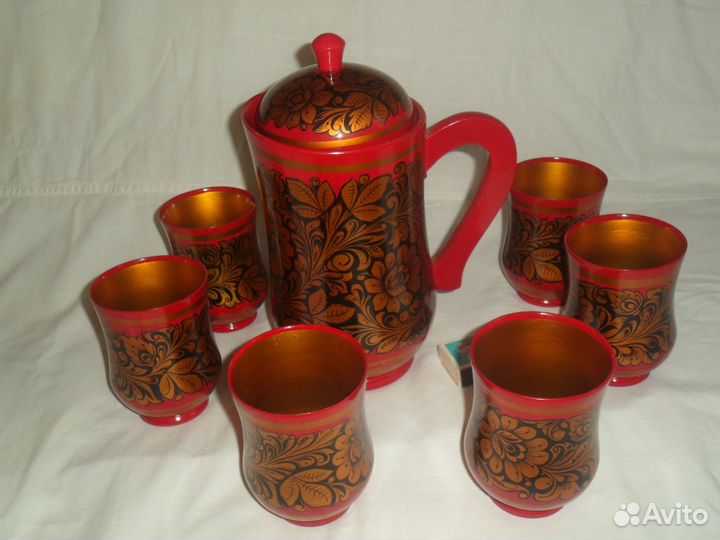 Хохлома набор1 винтаж