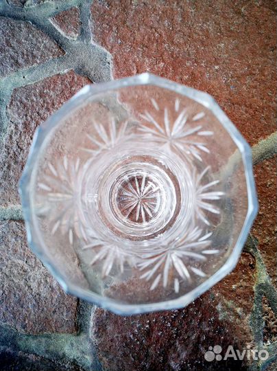 Ваза хрустальная