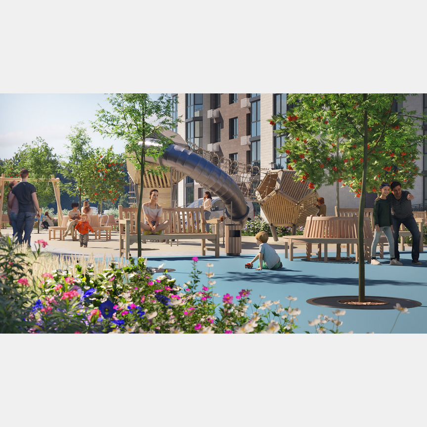 3-к. квартира, 101,1 м², 1/5 эт.