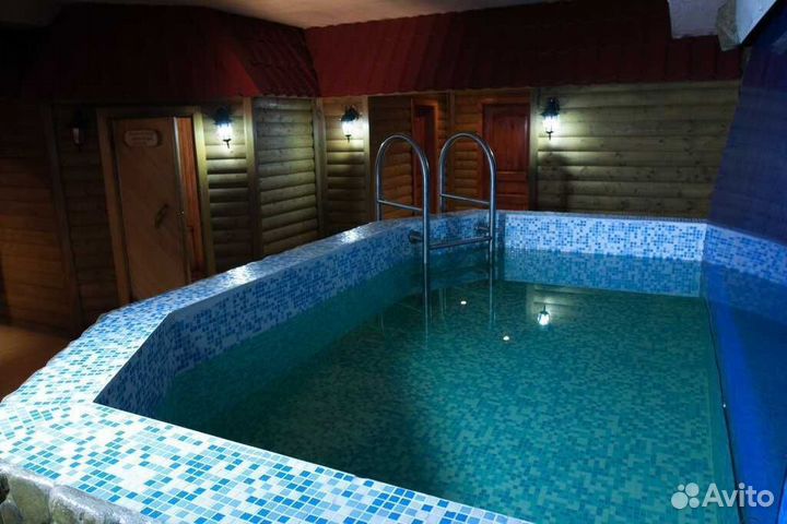 Аренда сауны с бассейном