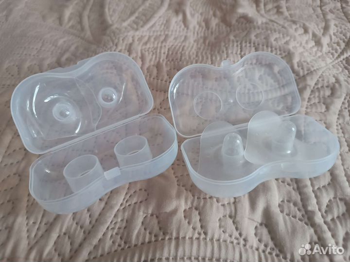 Силиконовые накладки на грудь для кормления