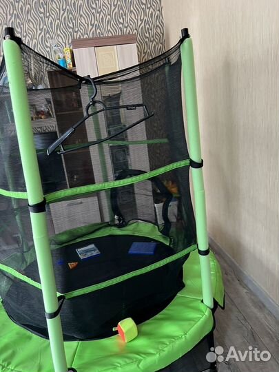 Батут с сеткой бу