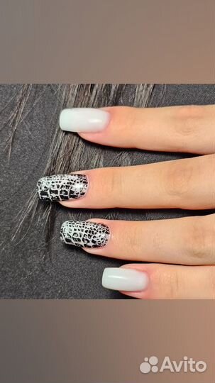 Наращивание ногтей на дому