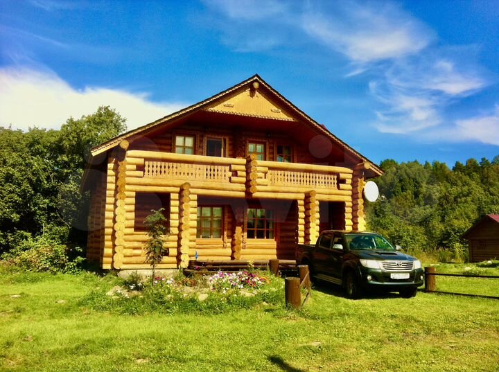 Дом 160 м² на участке 3,4 га