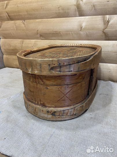 Лубяной Короб Мезенская Роспись Мезень 19 век