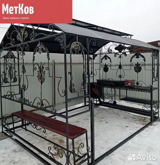 Мангал кованный