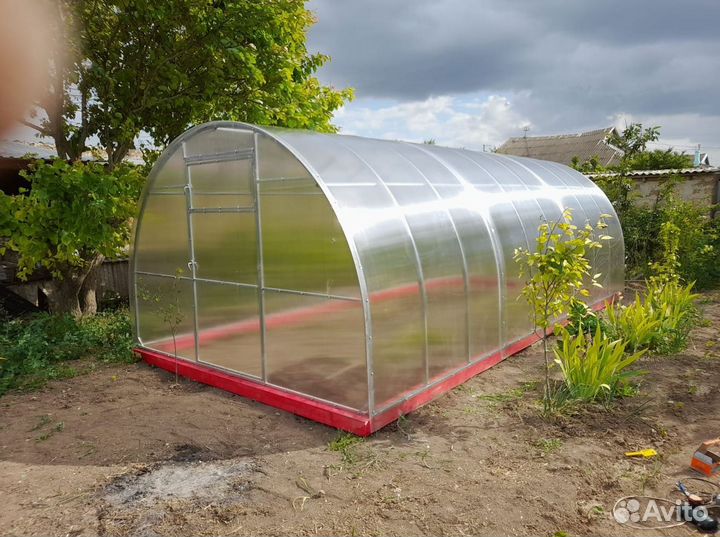 Арочная теплица с гарантией