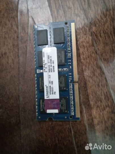 Оперативная память ddr3 для ноутбука 2 GB