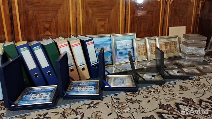 Огромная коллекция: марки,листы,буклеты 1858-2017