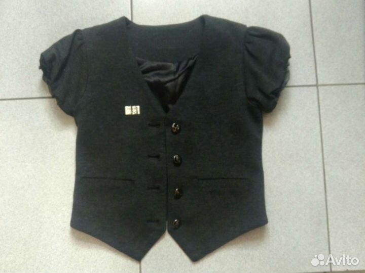 Жилет школьный для девочки