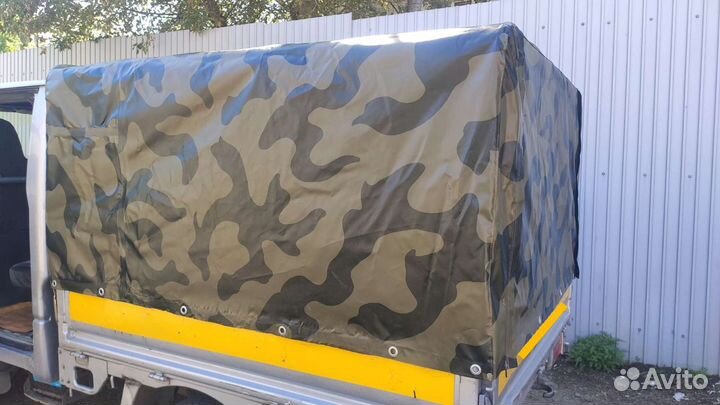 Пошив Тента на двухкабинник камуфляж