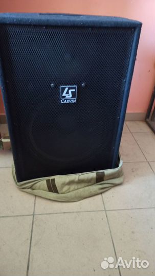 Активные акустические колонки 2шт Сarvin USA 350вт