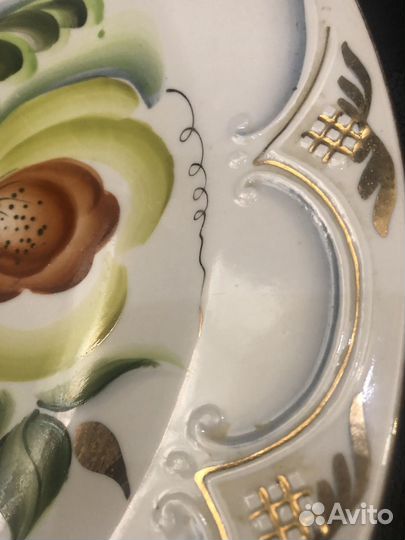 Блюдо фарфоровое Хайта