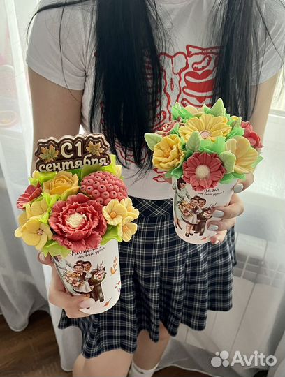Шоколадный букет учителю
