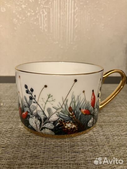 Чайная пара Императорский форфоровый завод