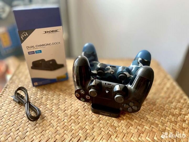 Зарядная станция для геймпадов ps4