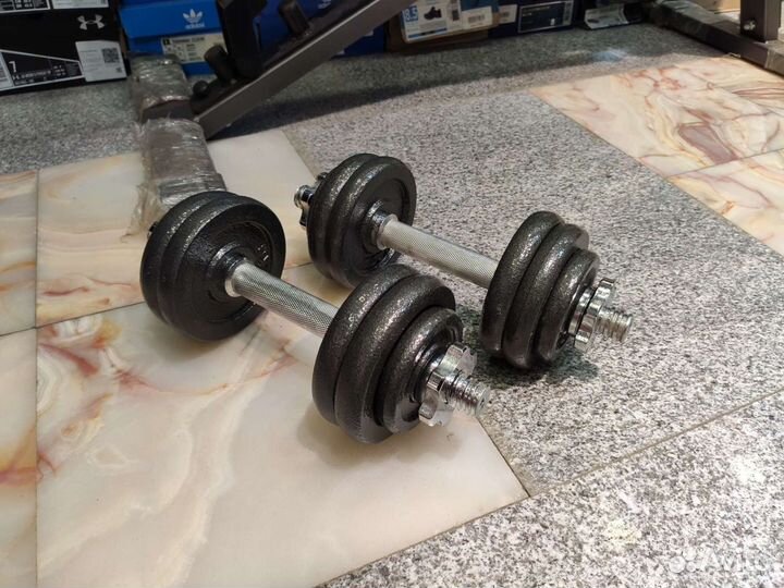 Гантели разборные