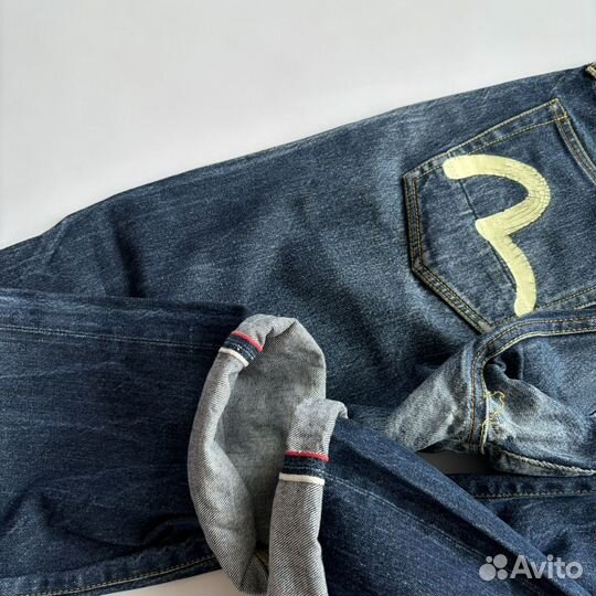 Джинсы evisu винтажж
