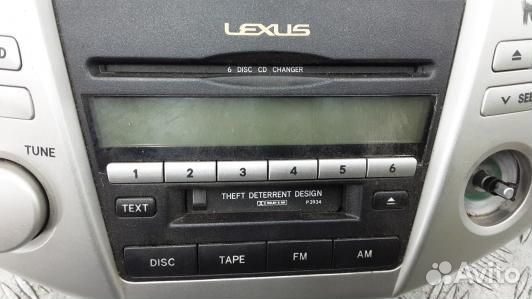 Магнитола lexus GS 3 (1NN35I401)