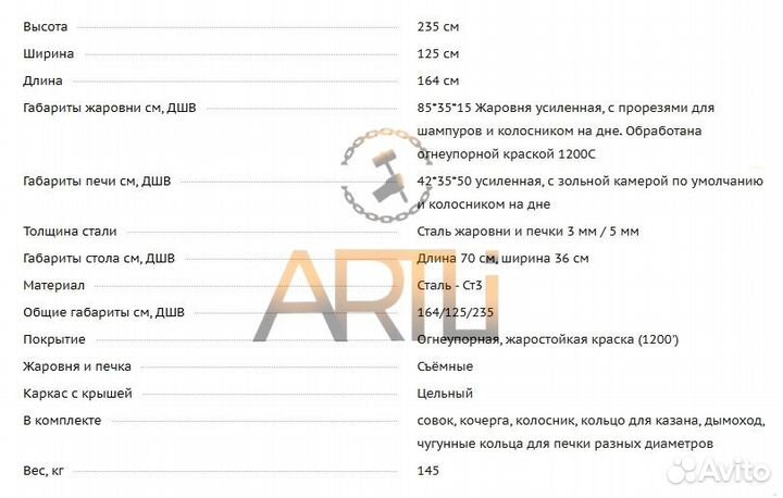 Кованый Мангал 