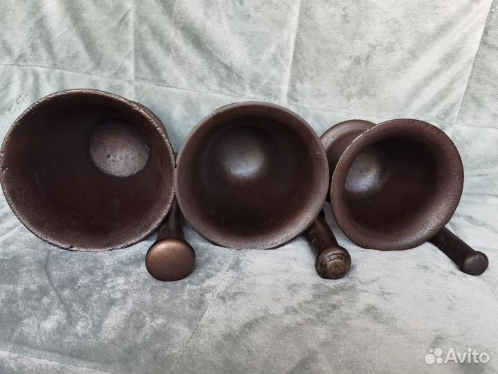 Ступки старинные чугунные