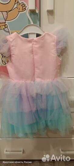 Платье для девочки 92