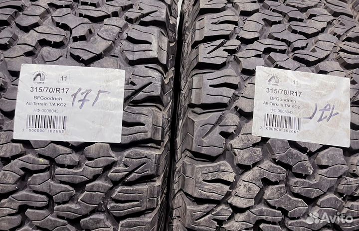 Bfgoodrich All-Terrain T/A KO2 315/70 R17 94Y