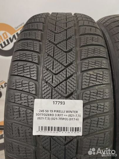 Pirelli Winter Sottozero 3 245/50 R19