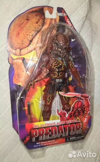 Фигурка Хищник Neca Lava Planet