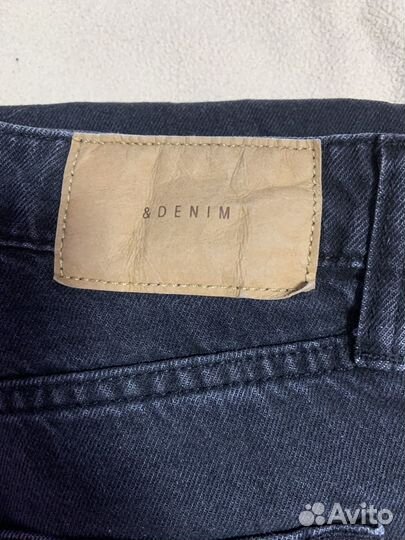 Джинсы женские hm широкие